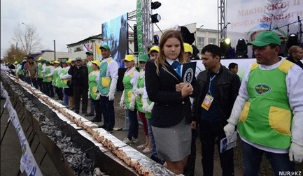 223 meter chicken barbecue world record