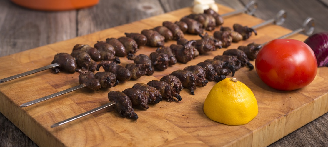 Brazilian Churrasco Chicken Hearts Skewer2400