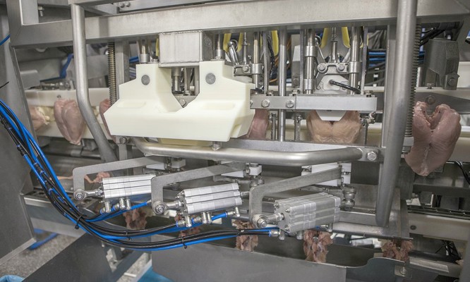 AMF-i breast cap filleting system