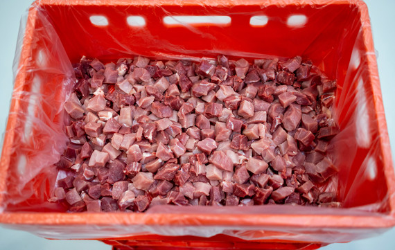 Dicing Pork Cubes