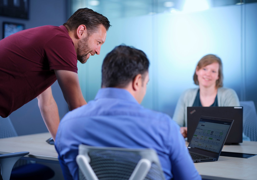 Employees Office Meeting