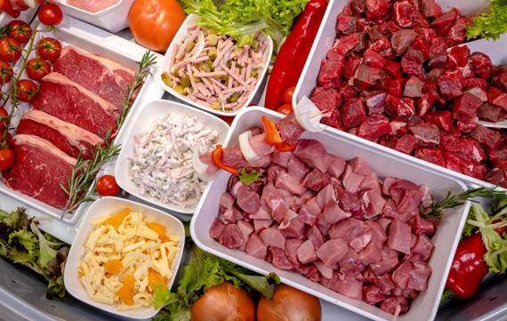 Diced Meat Products Butcher Counter